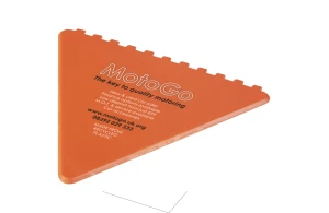 Grattoir pare‑brise personnalisé Frosty gratte glace triangle recyclé