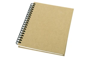 Carnet personnalisé à spiral A5 avec couverture en papier recyclé