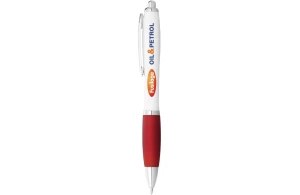 Stylo publicitaire Nash en plastique bicolore
