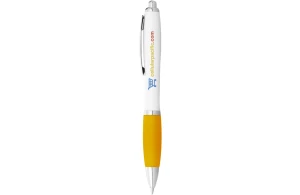 Stylo publicitaire Nash en plastique bicolore