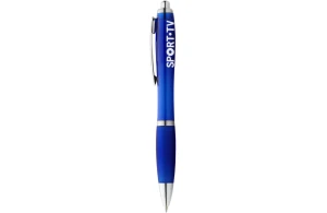 Stylo publicitaire Nash en plastique coloré