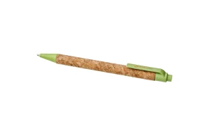 Stylo publicitaire Midar en liège et fibre de blé