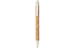 Stylo publicitaire Midar en liège et fibre de blé