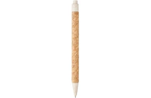 Stylo publicitaire Midar en liège et fibre de blé