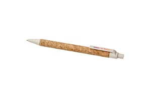 Stylo publicitaire Midar en liège et fibre de blé