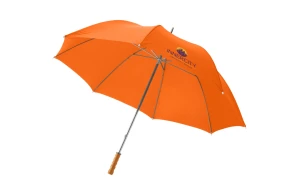Parapluie personnalisé Karl à poignet en bois