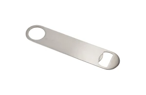 Décapsuleur personnalisé Paddle ouvre bouteille plat inoxydable