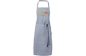 Tablier de cuisine personnalisé en coton recyclé
