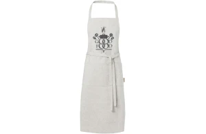 Tablier de cuisine personnalisé en coton recyclé