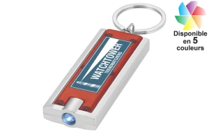 Porte-clés avec lampe led Castor publicitaire personnalisé avec logo 