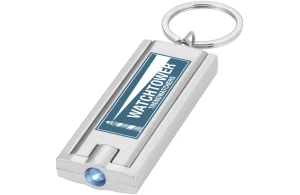 Porte-clés personnalisé Castor avec lampe led
