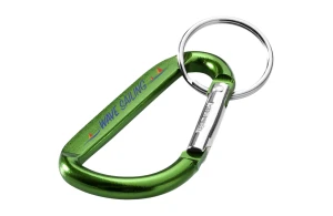 Porte-clés personnalisé Tinor mousqueton en alu