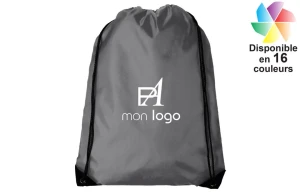 Sac à dos ficelle en polyester Oriole publicitaire personnalisé avec logo 