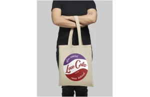 Tote bag personnalisé Madras en coton épais