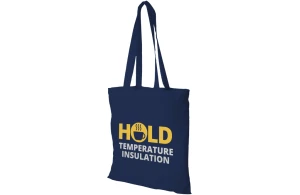 Tote bag personnalisé Peru en coton épais à anses longues