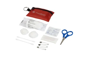 Trousse de premier secours SOS publicitaire personnalisée avec logo 
