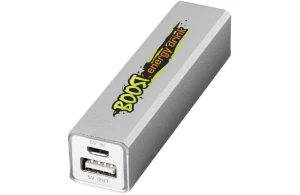 Batterie externe personnalisée 2200 mAh à voyant lumineux