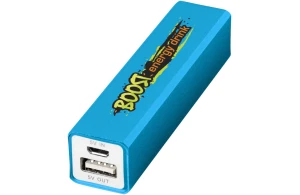 Batterie externe personnalisée 2200 mAh à voyant lumineux