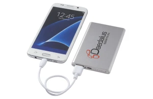Batterie externe personnalisée 4000 mAh en aluminium