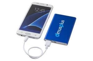 Batterie externe personnalisée 4000 mAh en aluminium