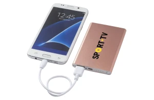 Batterie externe personnalisée 4000 mAh en aluminium