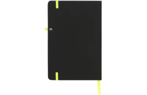 Carnet personnalisé A5 à fermeture élastique colorée