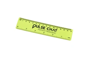 Règle personnalisée 15 cm Eco en plastique flexible