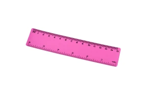 Règle personnalisée 15 cm Eco en plastique flexible