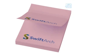 Bloc note repositionnable personnalisé Post'it 50x75