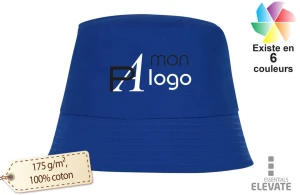 Bob solaris en coton twill publicitaire personnalisé avec logo 