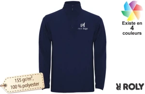 Sweat polaire promotionnel homme personnalisé avec logo 
