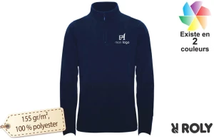 Sweat polaire promotionnel femme personnalisé avec logo 