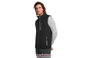 Veste softshell sans manche Roly personnalisée