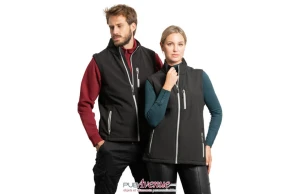 Veste softshell sans manche Roly personnalisée