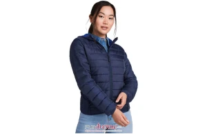 Doudoune promotionnelle femme avec capuche personnalisée