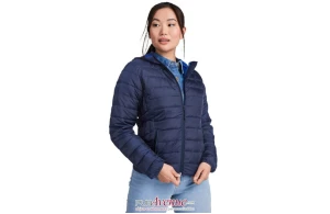 Doudoune promotionnelle femme avec capuche personnalisée