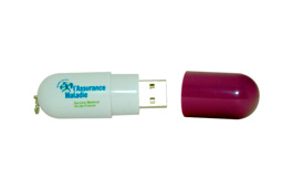 Clé USB gélule personnalisée
