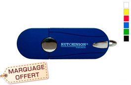 Clé USB torpédo publicitaire personnalisée avec logo 
