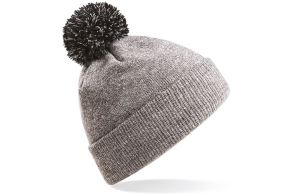 Bonnet personnalisé ski snowboard avec pompon