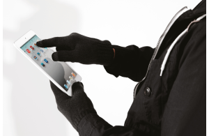 Paire de gant personnalisé pour écran tactile