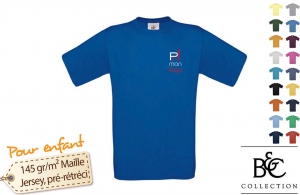 Tee-shirt enfant B&C 150 personnalisé