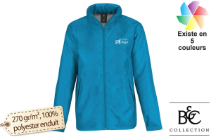 Veste homme kariban polyvalente publicitaire personnalisée avec logo 