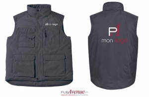 Blouson de travail sans manche B&C Pro personnalisé