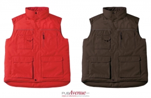 Blouson de travail sans manche B&C Pro personnalisé