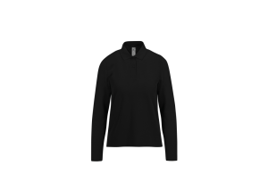 Polo personnalisé femme à manches longues