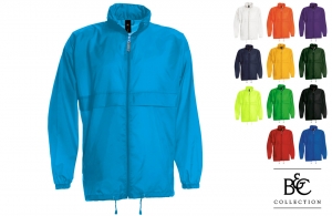 Coupe-vent homme B&C Sirroco personnalisé