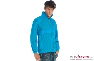 Coupe-vent homme B&C Sirroco personnalisé