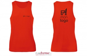 Débardeur b&c pour homme personnalisé en coton bio