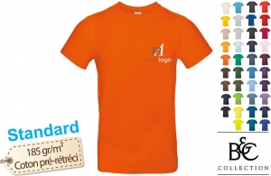 Tee-shirt homme B&C 190 personnalisé