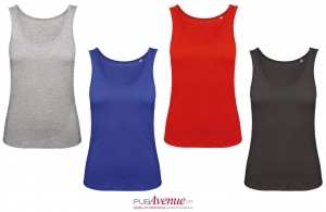 Débardeur b&c pour femme personnalisé en coton bio